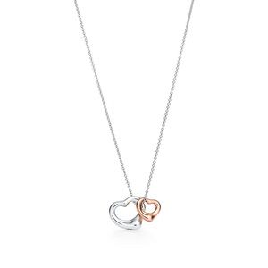 Tiffany & Co. Open Heart Necklace